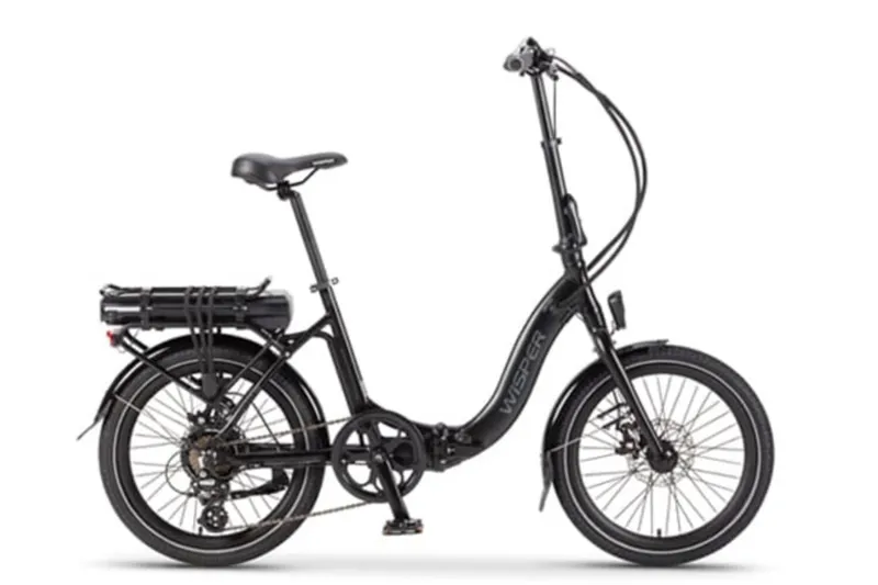 Wisper 806 SE 2020 375WH Folding Electric Bike Black