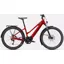 Specialized Turbo Vado 3.0 Step-Through 2022 Aluminium Electric Hybrid Bike in Red Tint/Silver