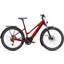 Specialized Turbo Vado 3.0 Step-Through 2022 Aluminium Electric Hybrid Bike in Red Tint/Silver